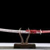 Scharlachflut - Handgeschmiedetes Katana aus 1065 Kohlenstoffstahl