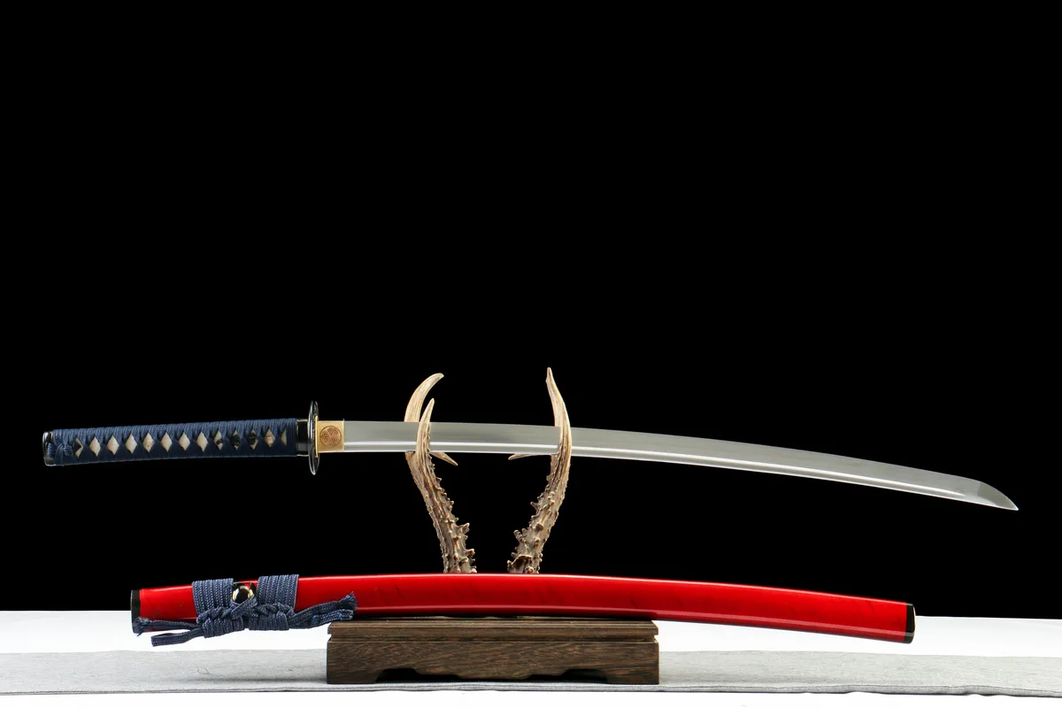 Scharlachklinge - Handgeschmiedetes Katana aus 1065 Kohlenstoffstahl - Image 2