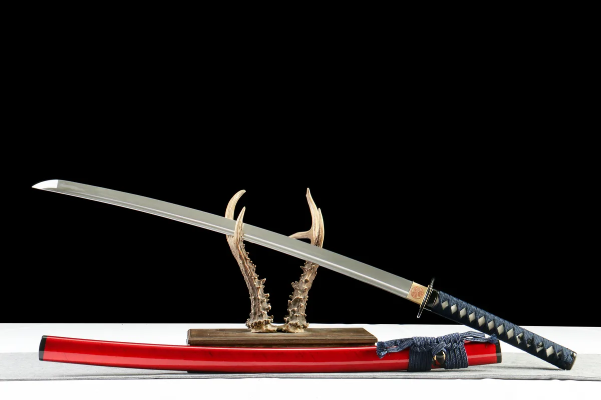Scharlachklinge - Handgeschmiedetes Katana aus 1065 Kohlenstoffstahl - Image 7