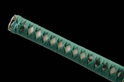 Alternative view of Schattenkönig - Handgeschmiedetes Katana aus 1065 Kohlenstoffstahl