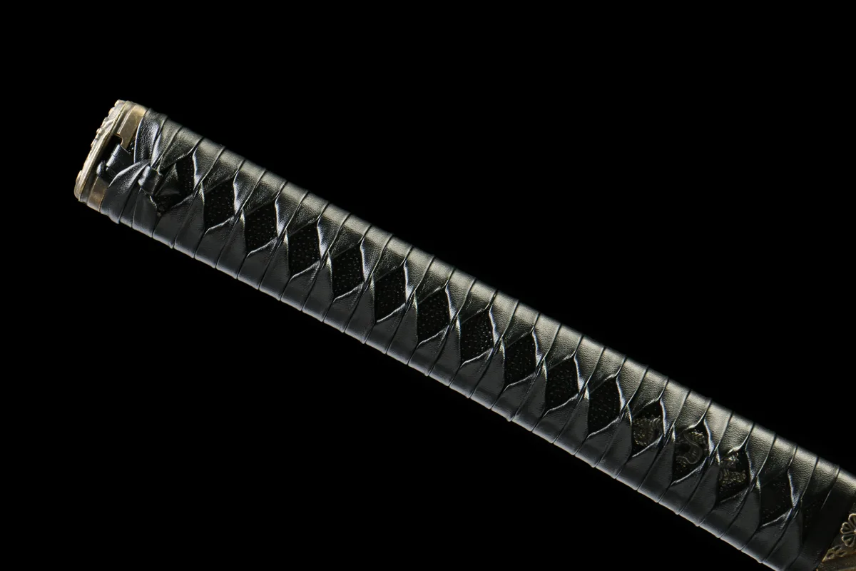 Schwarze Blüte - Handgeschmiedetes Katana aus 1065 Kohlenstoffstahl - Image 3