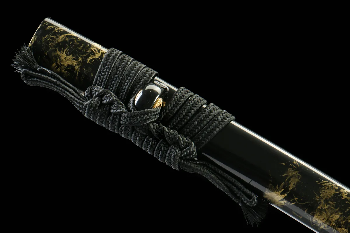 Schwarze Blüte - Handgeschmiedetes Katana aus 1065 Kohlenstoffstahl - Image 4