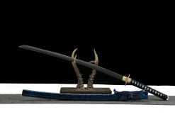 Schwarzer Drache - Handgeschmiedetes Katana aus 1065 Kohlenstoffstahl