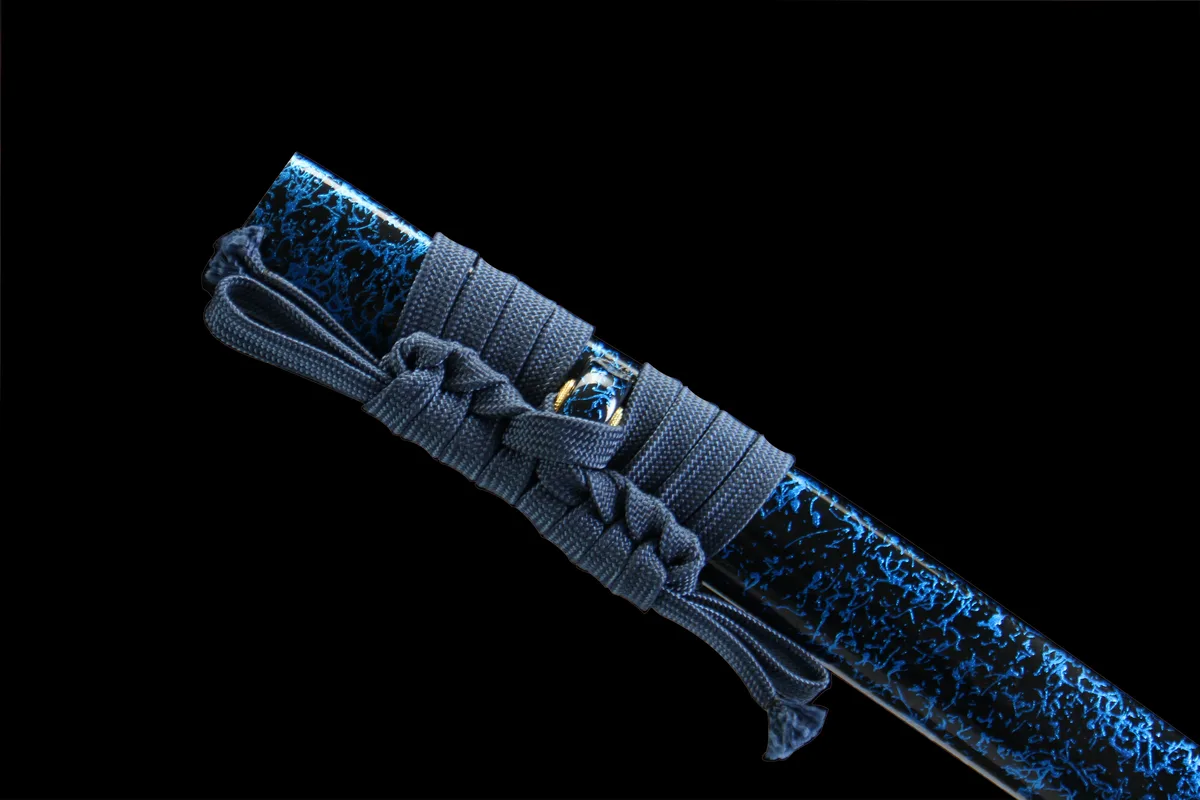 Schwarzer Drache - Handgeschmiedetes Katana aus 1065 Kohlenstoffstahl - Image 9