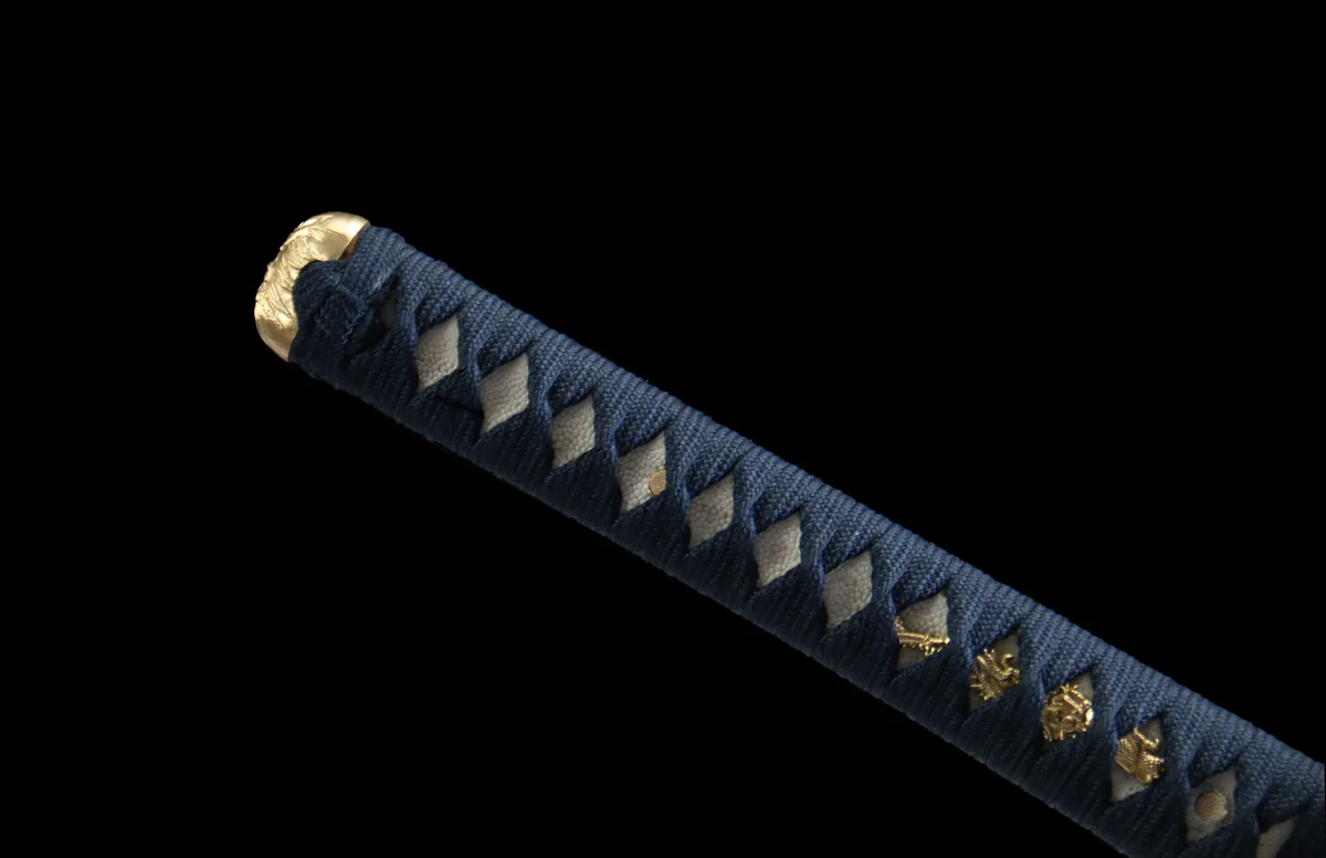 Schwarzer Drache - Handgeschmiedetes Katana aus 1065 Kohlenstoffstahl - Image 4