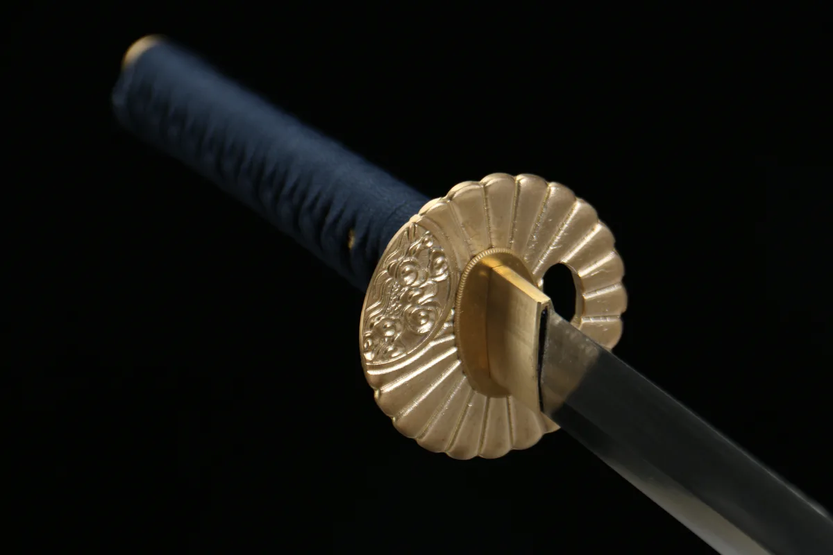 Schwarzer Drache - Handgeschmiedetes Katana aus 1065 Kohlenstoffstahl - Image 5