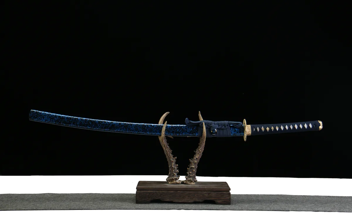 Schwarzer Drache - Handgeschmiedetes Katana aus 1065 Kohlenstoffstahl - Image 6
