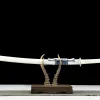Silberfrost - Handgeschmiedetes Katana aus 1065 Kohlenstoffstahl