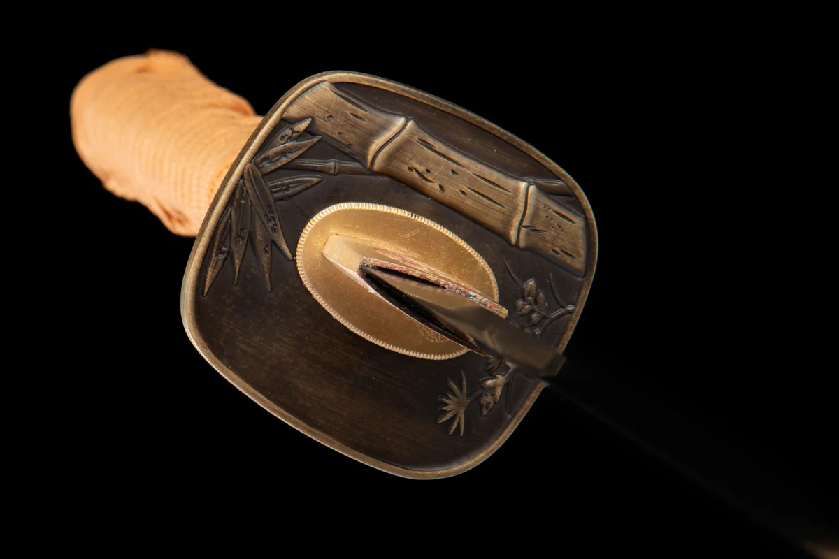 Spurloser Schnitt - Handgeschmiedetes Katana aus 1065 Kohlenstoffstahl - Image 10