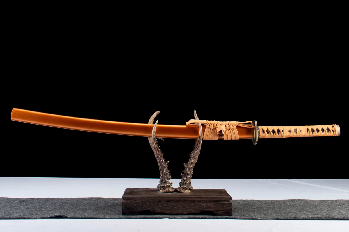 Spurloser Schnitt - Handgeschmiedetes Katana aus 1065 Kohlenstoffstahl - Image 2