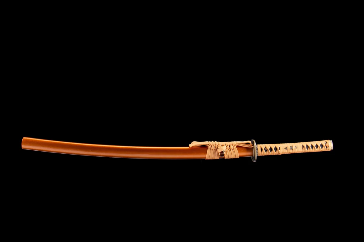 Spurloser Schnitt - Handgeschmiedetes Katana aus 1065 Kohlenstoffstahl - Image 3