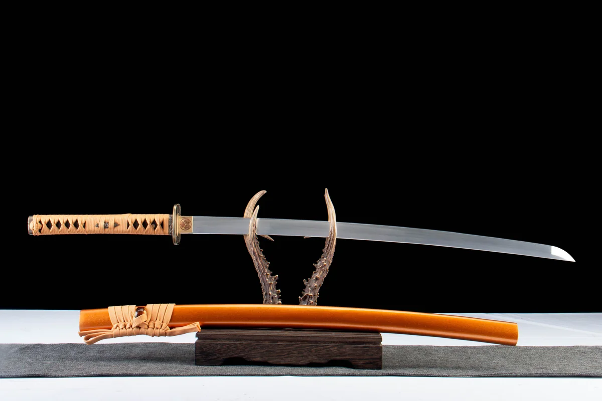 Spurloser Schnitt - Handgeschmiedetes Katana aus 1065 Kohlenstoffstahl - Image 5