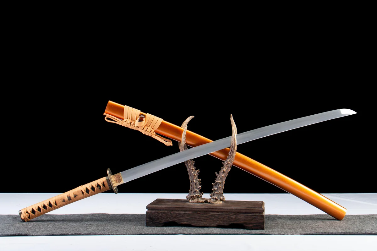 Spurloser Schnitt - Handgeschmiedetes Katana aus 1065 Kohlenstoffstahl - Image 6