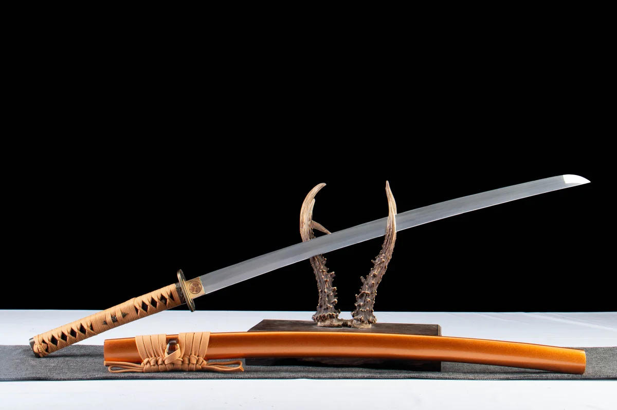 Spurloser Schnitt - Handgeschmiedetes Katana aus 1065 Kohlenstoffstahl - Image 7