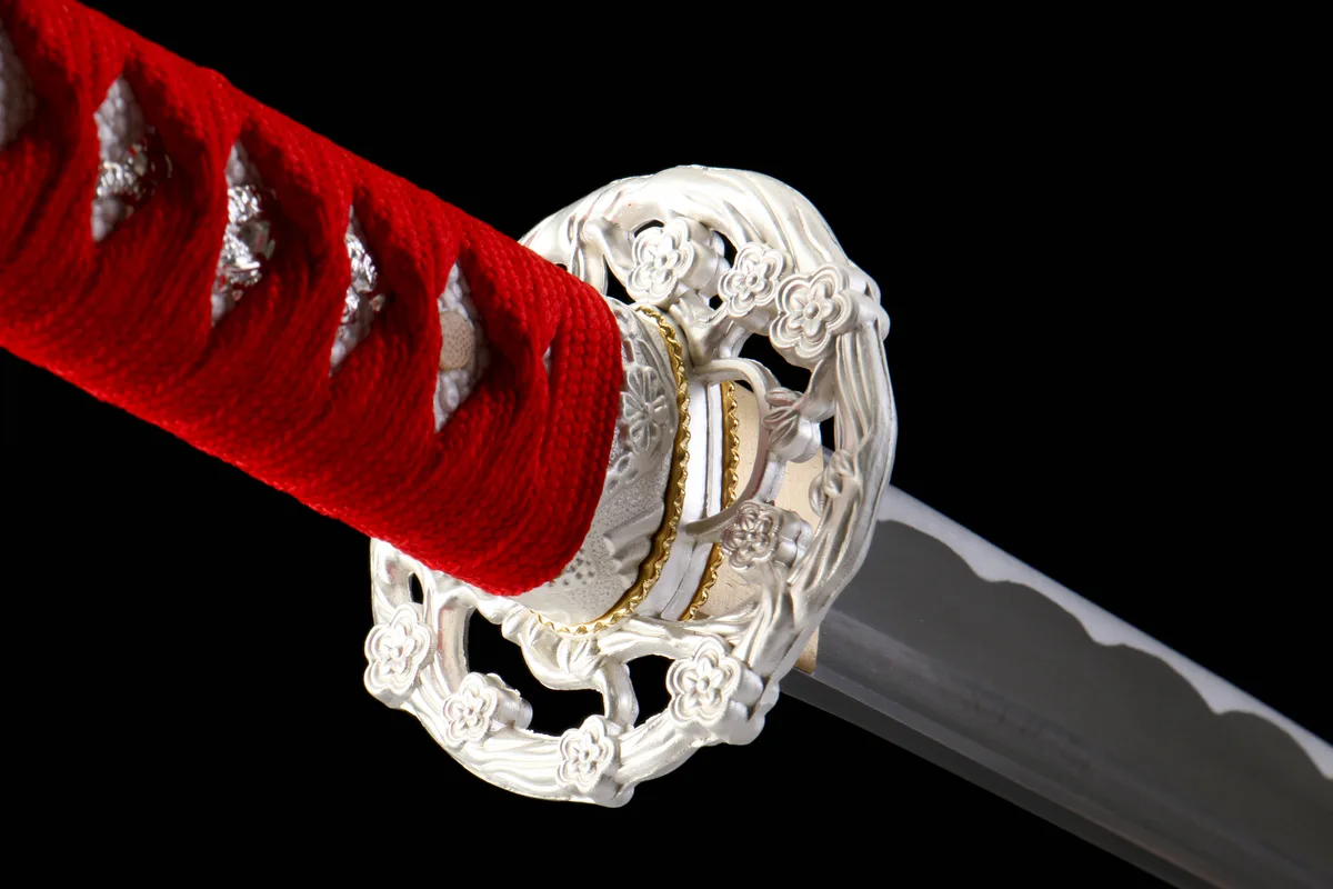 Stählerne Abenddämmerung - Handgeschmiedetes Katana aus 1065 Kohlenstoffstahl - Image 8