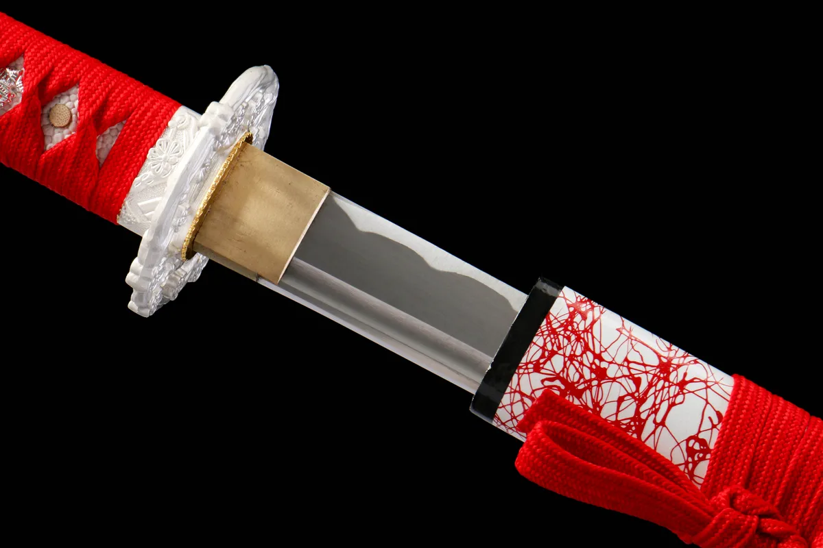 Stählerne Abenddämmerung - Handgeschmiedetes Katana aus 1065 Kohlenstoffstahl - Image 4