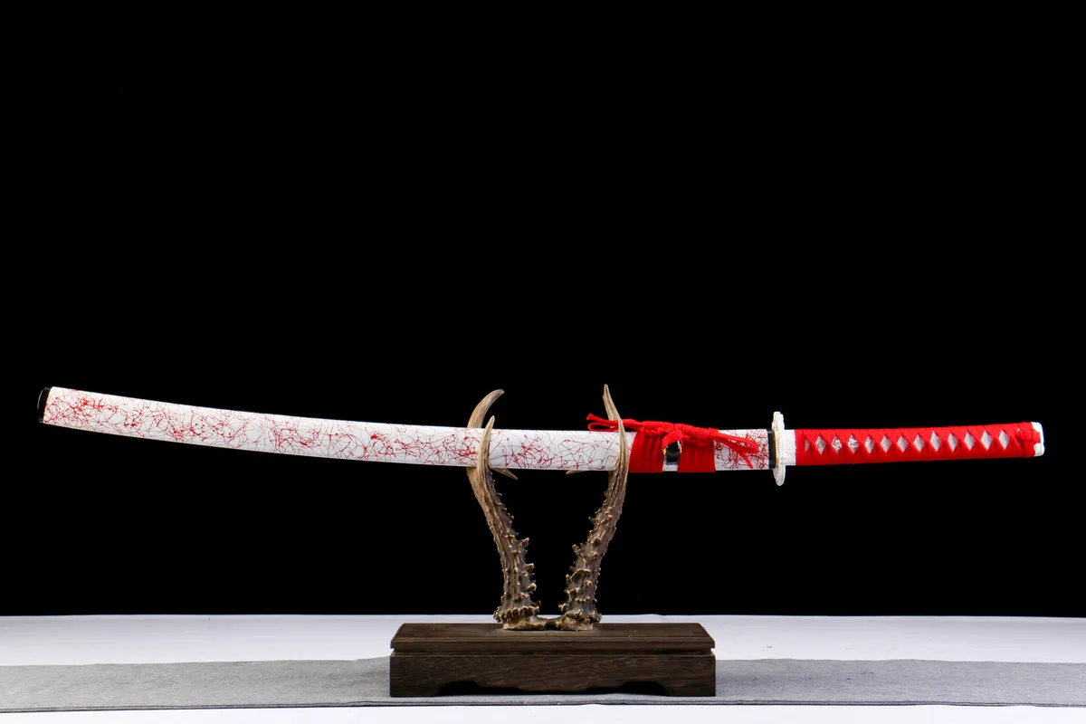 Stählerne Abenddämmerung - Handgeschmiedetes Katana aus 1065 Kohlenstoffstahl - Image 3