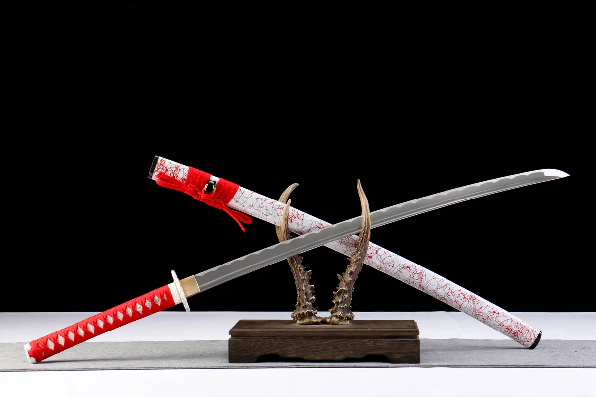 Stählerne Abenddämmerung - Handgeschmiedetes Katana aus 1065 Kohlenstoffstahl - Image 11