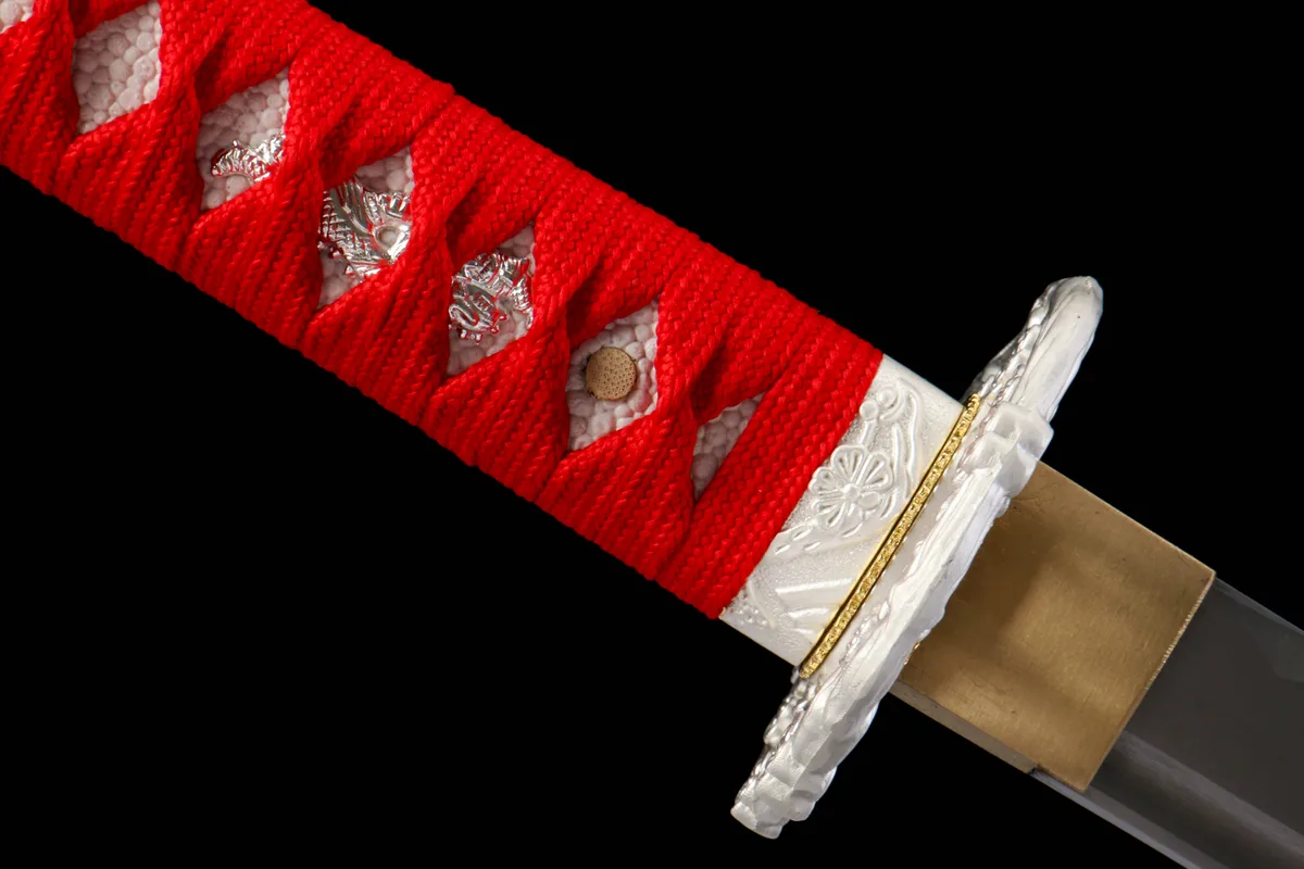 Stählerne Abenddämmerung - Handgeschmiedetes Katana aus 1065 Kohlenstoffstahl - Image 7