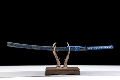 Stählerne Morgendämmerung - Handgeschmiedetes Katana aus 1065 Kohlenstoffstahl