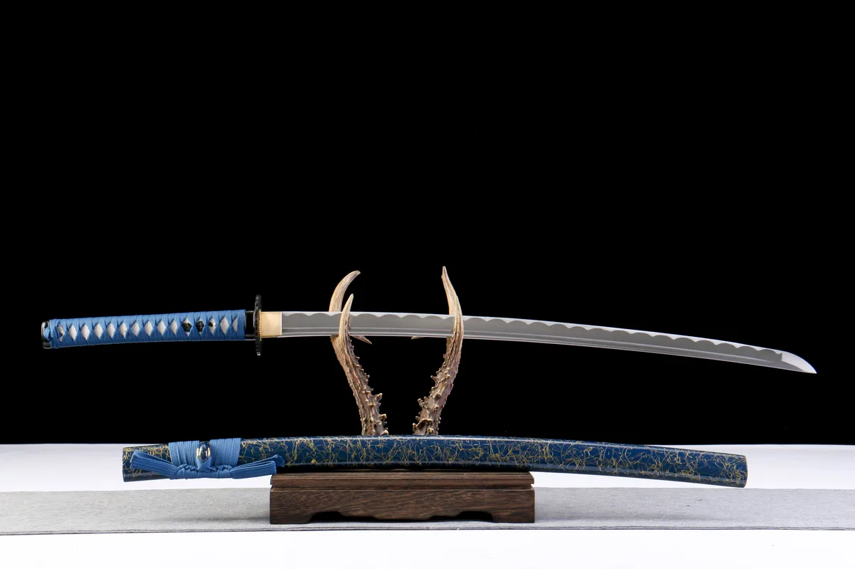 Stählerne Morgendämmerung - Handgeschmiedetes Katana aus 1065 Kohlenstoffstahl - Image 3