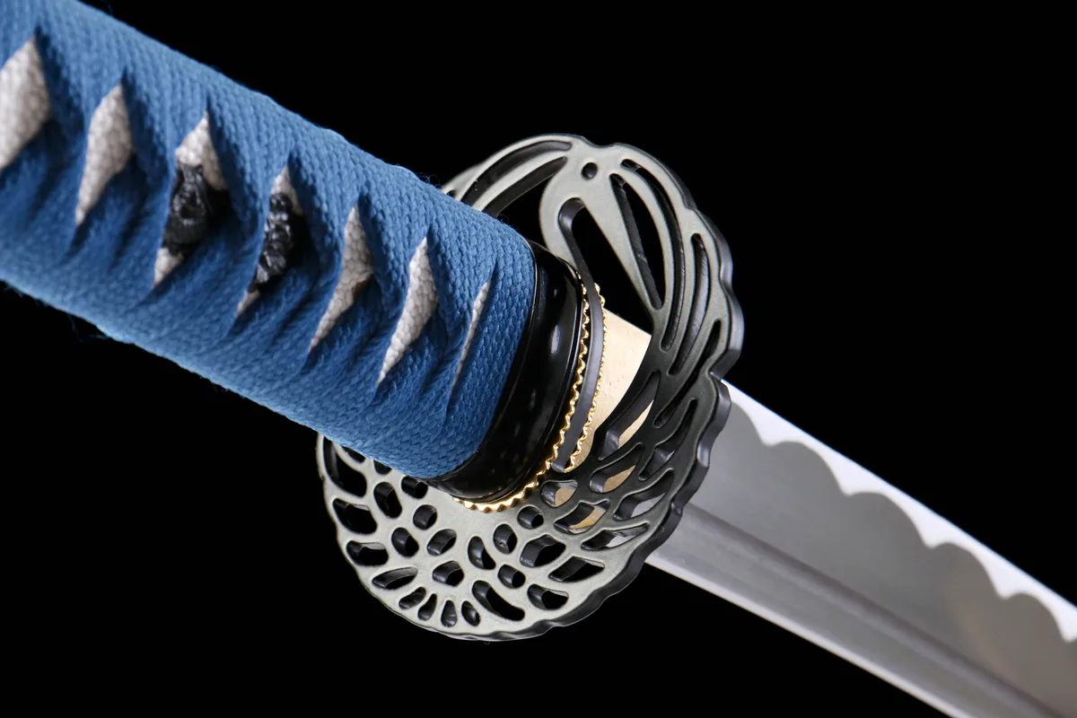 Stählerne Morgendämmerung - Handgeschmiedetes Katana aus 1065 Kohlenstoffstahl - Image 6