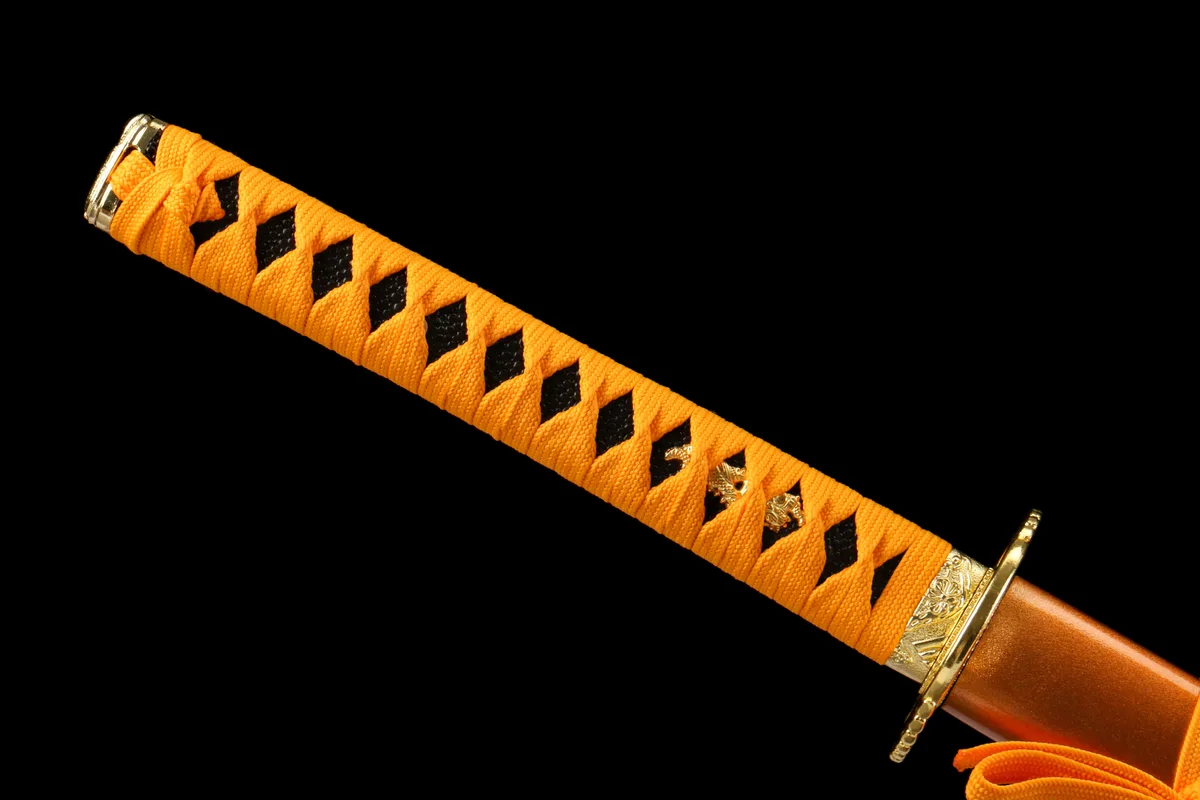 Stählerner Mond - Handgeschmiedetes Katana aus 1065 Kohlenstoffstahl - Image 4