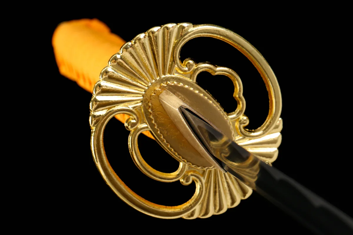 Stählerner Mond - Handgeschmiedetes Katana aus 1065 Kohlenstoffstahl - Image 13