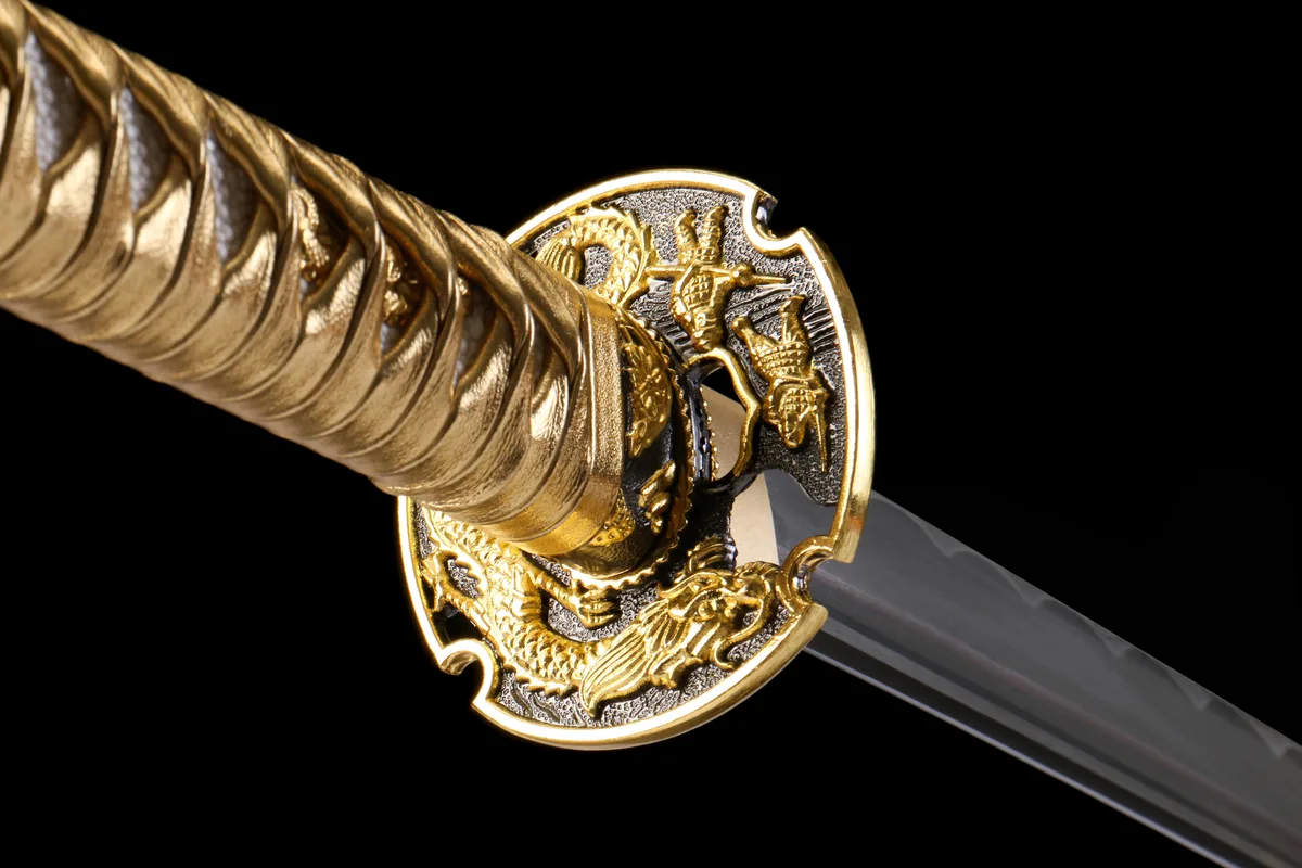 Stählerner Wind - Handgeschmiedetes Katana aus 1065 Kohlenstoffstahl - Image 10