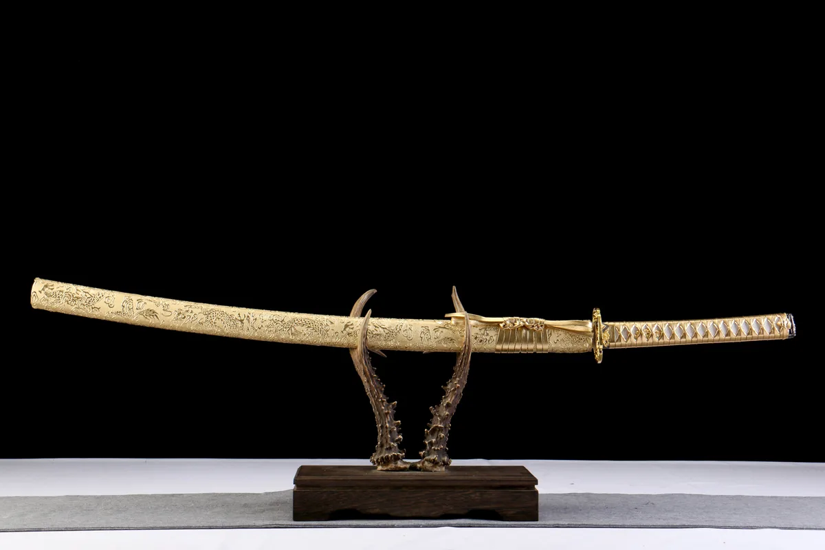 Stählerner Wind - Handgeschmiedetes Katana aus 1065 Kohlenstoffstahl - Image 3