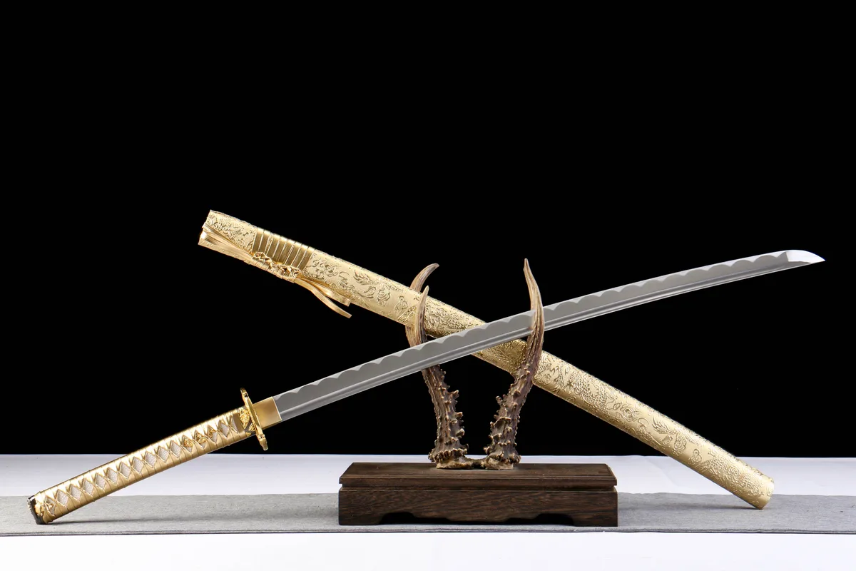 Stählerner Wind - Handgeschmiedetes Katana aus 1065 Kohlenstoffstahl - Image 11