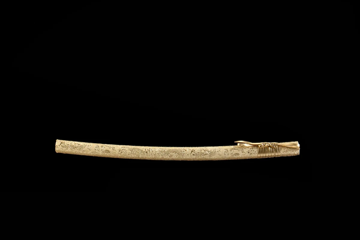 Stählerner Wind - Handgeschmiedetes Katana aus 1065 Kohlenstoffstahl - Image 13