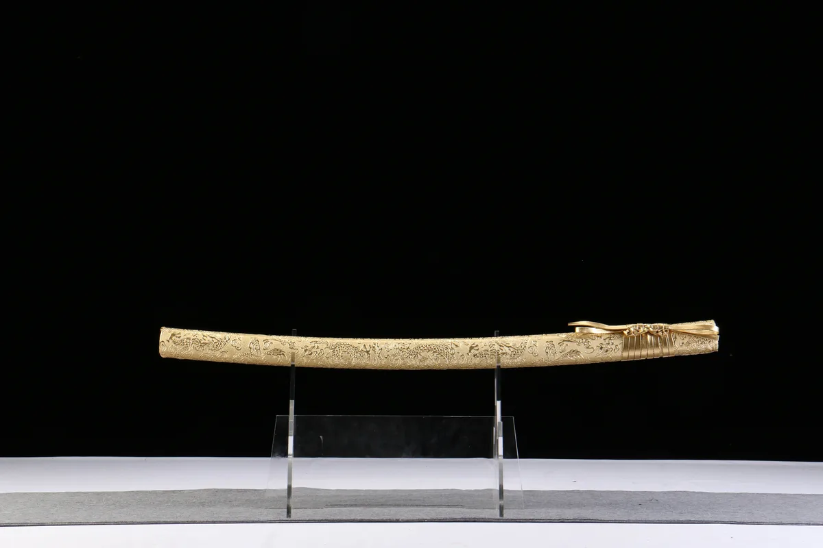 Stählerner Wind - Handgeschmiedetes Katana aus 1065 Kohlenstoffstahl - Image 5