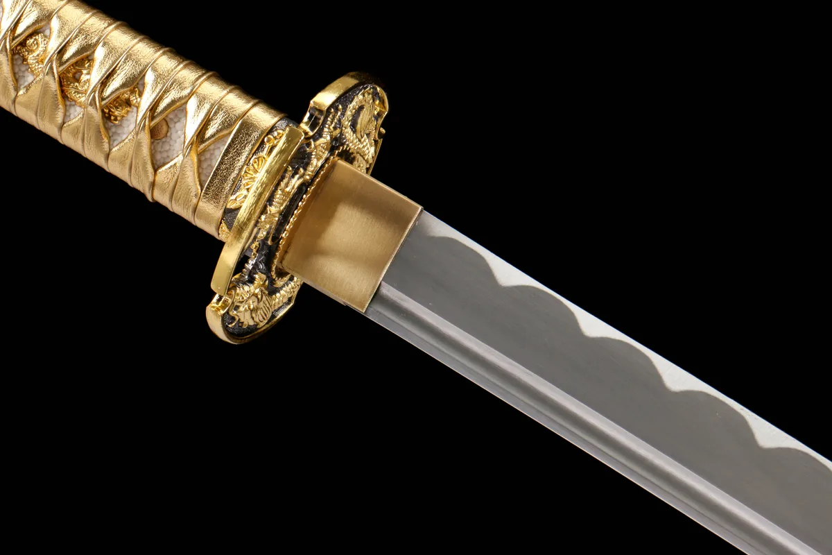 Stählerner Wind - Handgeschmiedetes Katana aus 1065 Kohlenstoffstahl - Image 7