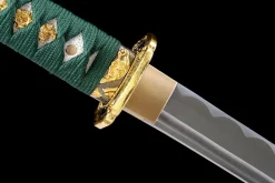 Alternative view of Stahlfury - Handgeschmiedetes Katana aus 1065 Kohlenstoffstahl