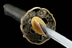 Alternative view of Stahlklaue - Handgeschmiedetes Katana aus 1065 Kohlenstoffstahl