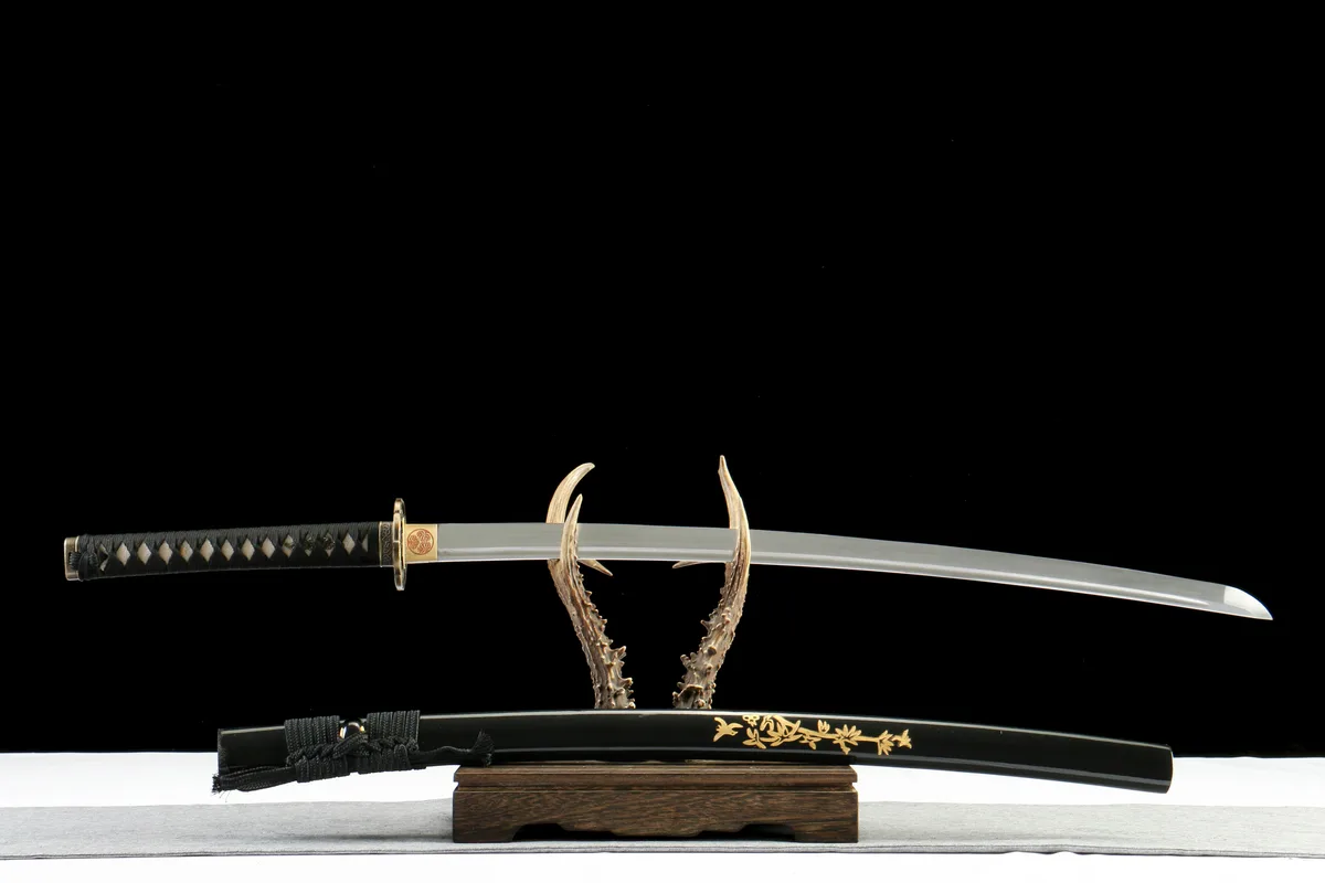 Stahlklaue - Handgeschmiedetes Katana aus 1065 Kohlenstoffstahl - Image 5