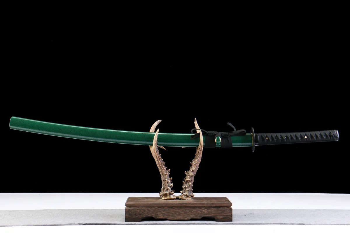 Stahlklinge - Handgeschmiedetes Katana aus 1065 Kohlenstoffstahl