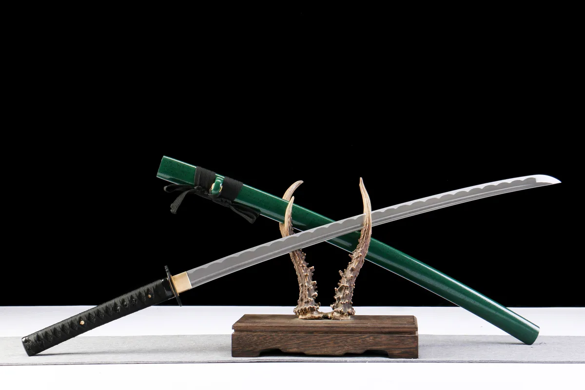 Stahlklinge - Handgeschmiedetes Katana aus 1065 Kohlenstoffstahl - Image 9