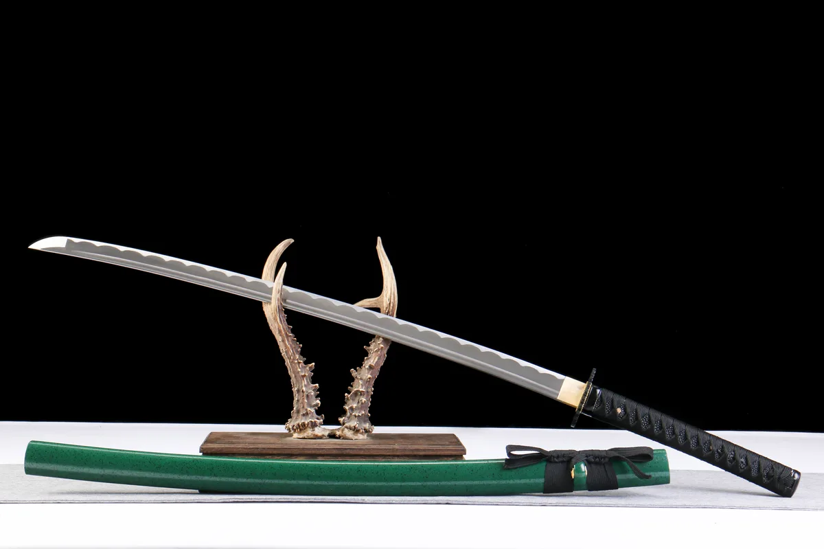 Stahlklinge - Handgeschmiedetes Katana aus 1065 Kohlenstoffstahl - Image 11