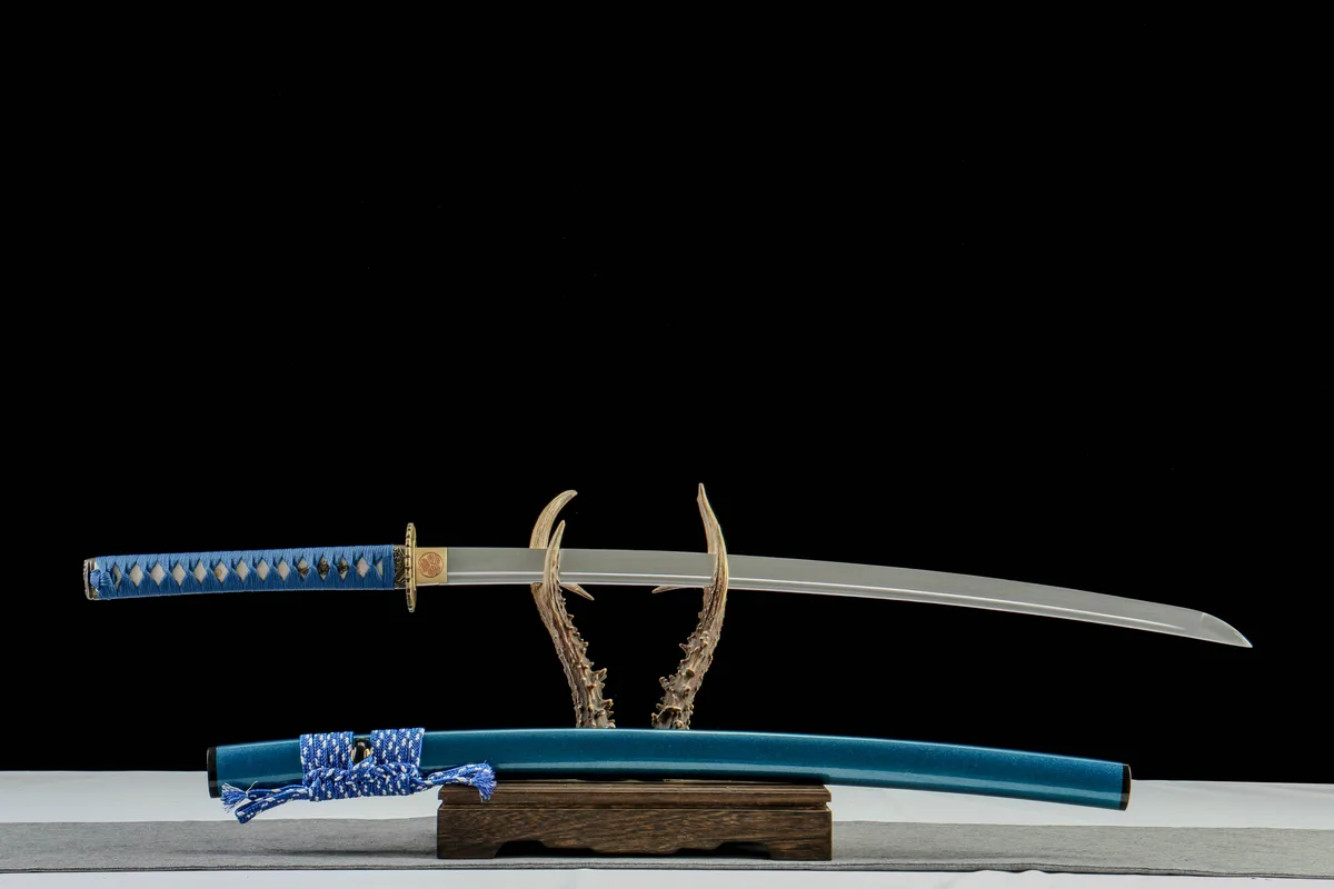Stahlschwinge - Handgeschmiedetes Katana aus 1065 Kohlenstoffstahl - Image 2