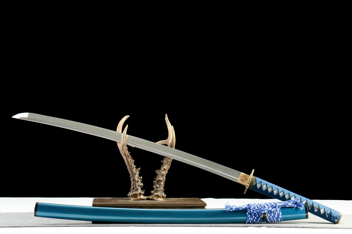 Stahlschwinge - Handgeschmiedetes Katana aus 1065 Kohlenstoffstahl - Image 8