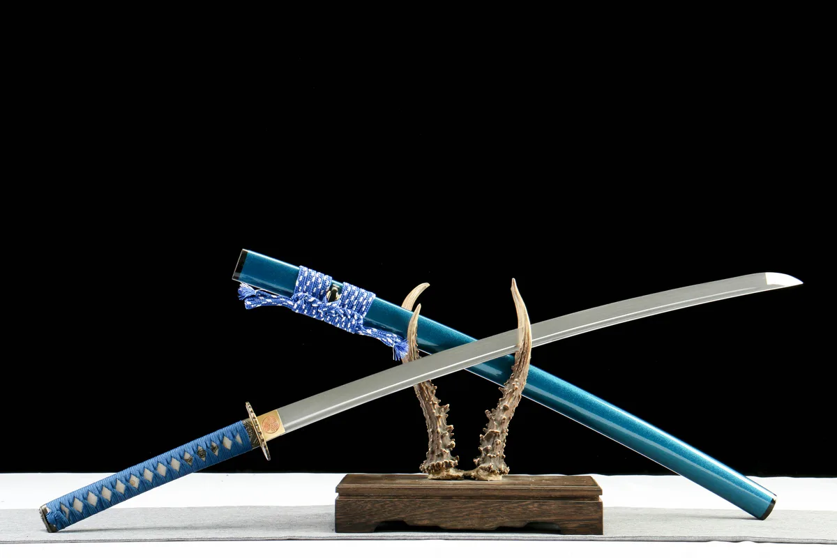 Stahlschwinge - Handgeschmiedetes Katana aus 1065 Kohlenstoffstahl - Image 9