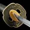 Stahlwelle - Handgeschmiedetes Katana aus 1065 Kohlenstoffstahl