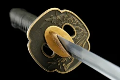 Stahlwelle - Handgeschmiedetes Katana aus 1065 Kohlenstoffstahl