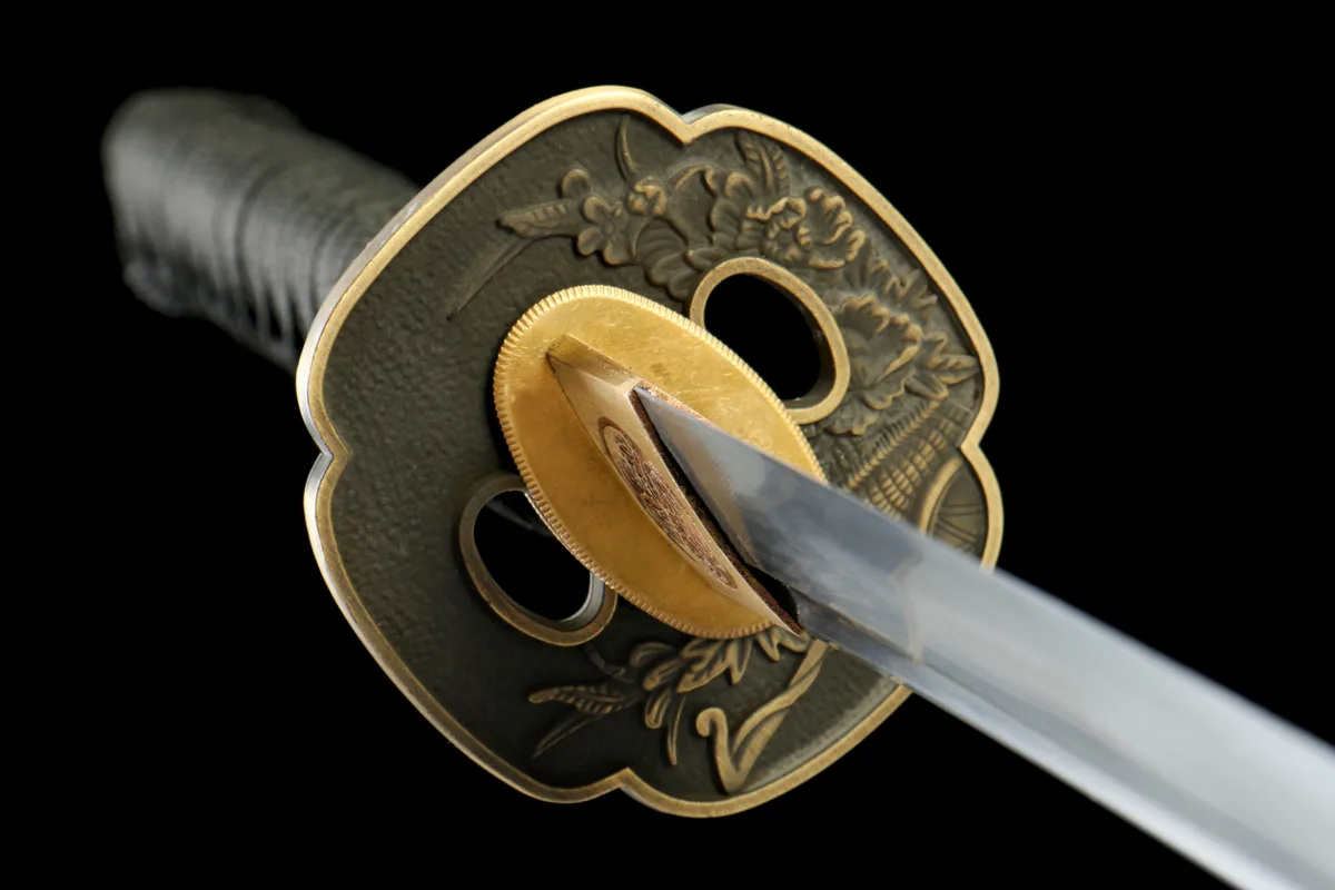 Stahlwelle - Handgeschmiedetes Katana aus 1065 Kohlenstoffstahl