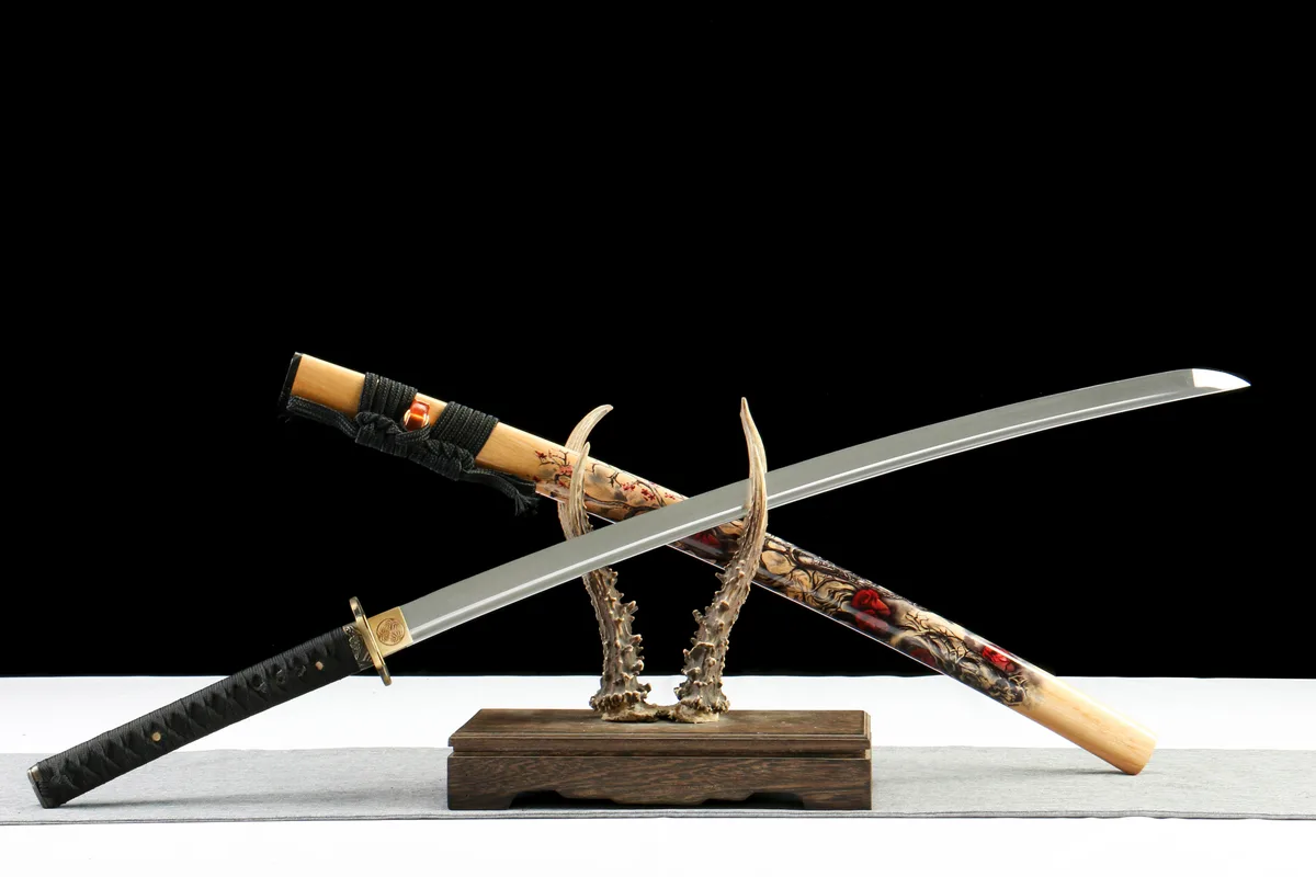 Stahlwelle - Handgeschmiedetes Katana aus 1065 Kohlenstoffstahl - Image 6
