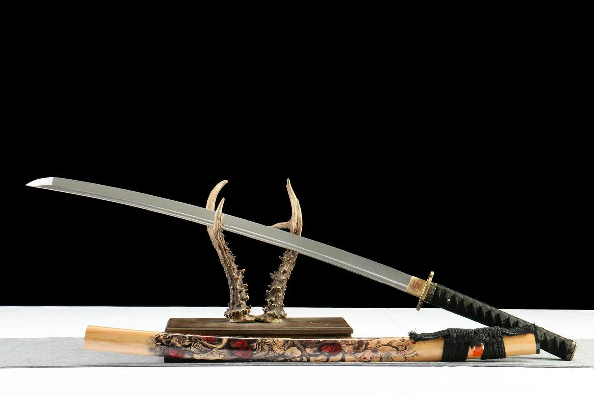 Stahlwelle - Handgeschmiedetes Katana aus 1065 Kohlenstoffstahl - Image 7