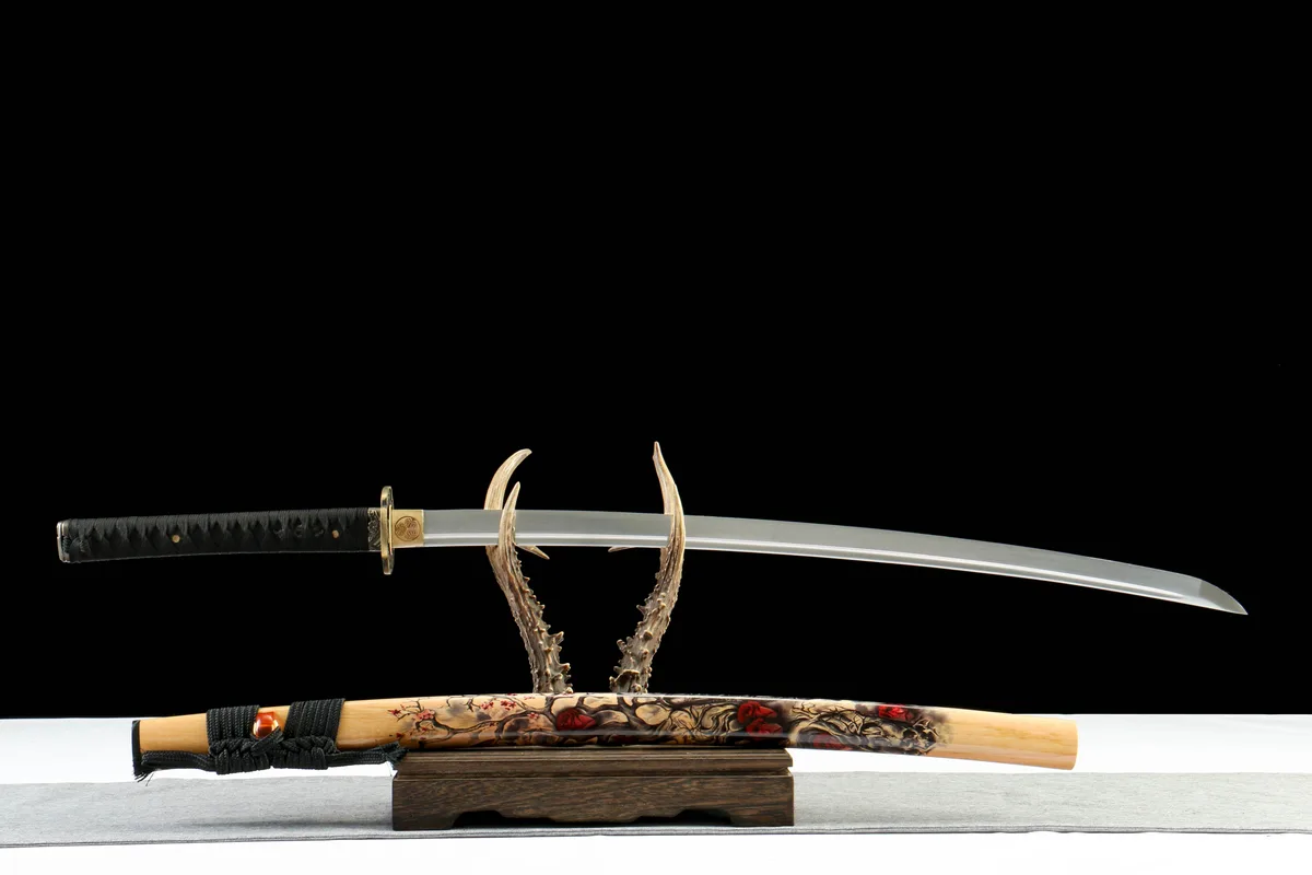 Stahlwelle - Handgeschmiedetes Katana aus 1065 Kohlenstoffstahl - Image 9