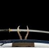 Sterbende Glut - Handgeschmiedetes Katana aus 1065 Kohlenstoffstahl